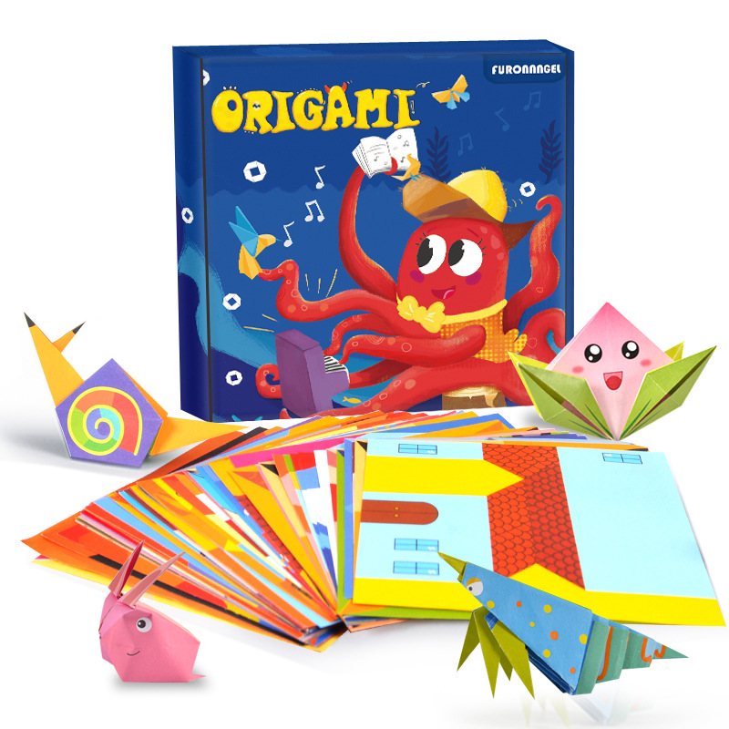 Diy Handmade Origami Set,Paper,14*14CM