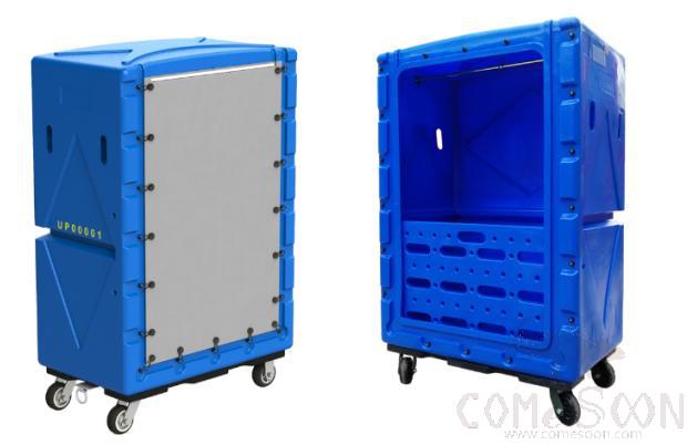 Laundry Cart,PE,L1040* W630* H1620mm