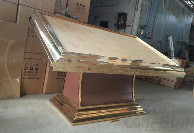 Guide table, SS201(Titanium Plated),150*100*106CM