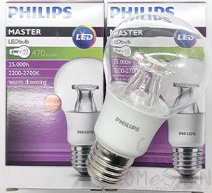 Bulb ，LED 6W，Dimmable Clear