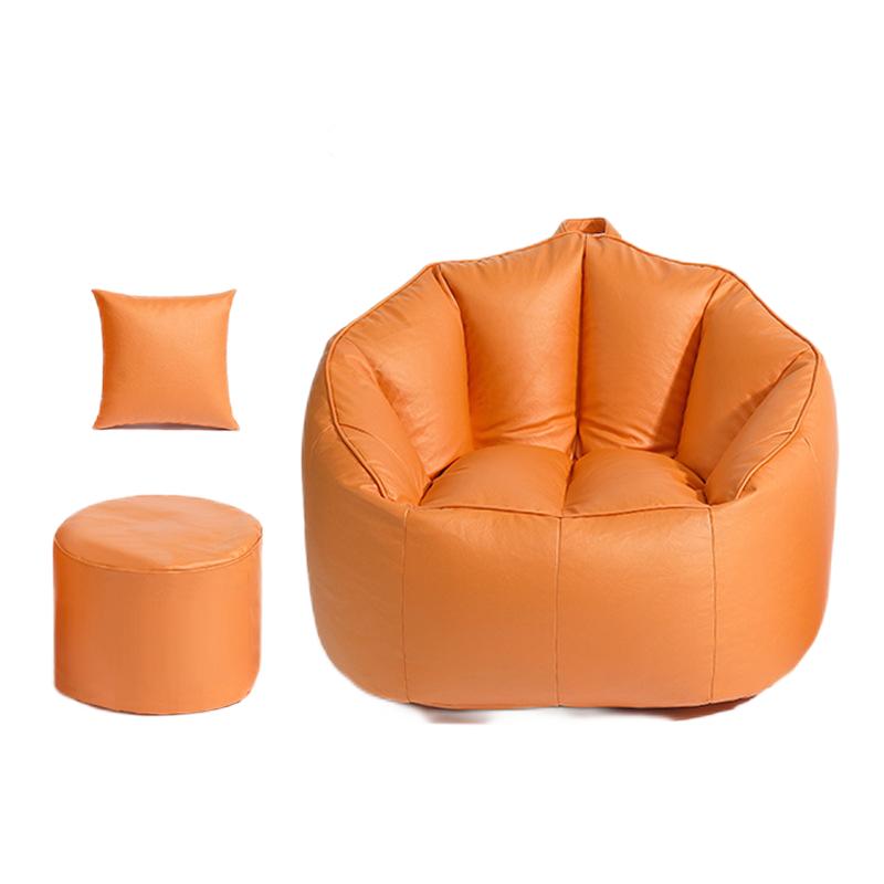 Bean Bags，Superfiber Technology Cloth，EPP， L75*W75*H65CM， Orange