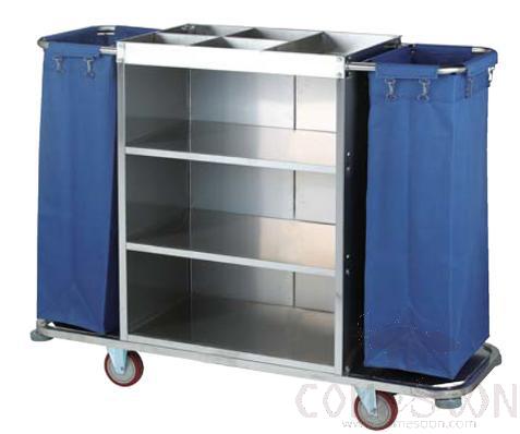 Thickened Bilateral Fabric Cart, 201, L135*W46*H112Cm