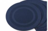 Pvc Placemat, Curry White Stripes 2*1