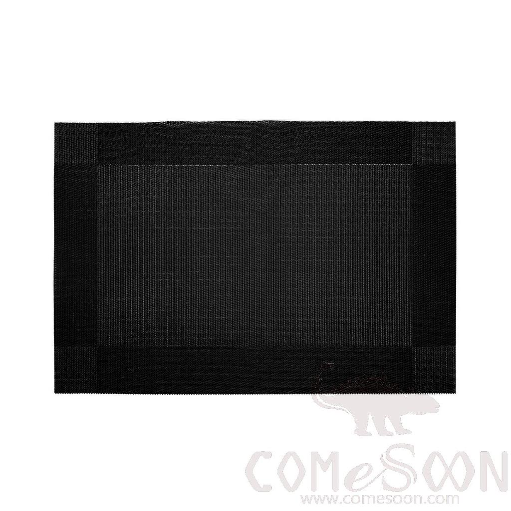 Pvc Placemat,Black Diagonal