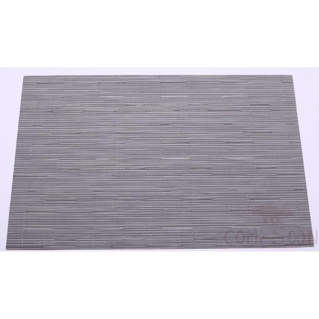 Pvc Placemat,Grey Bamboo