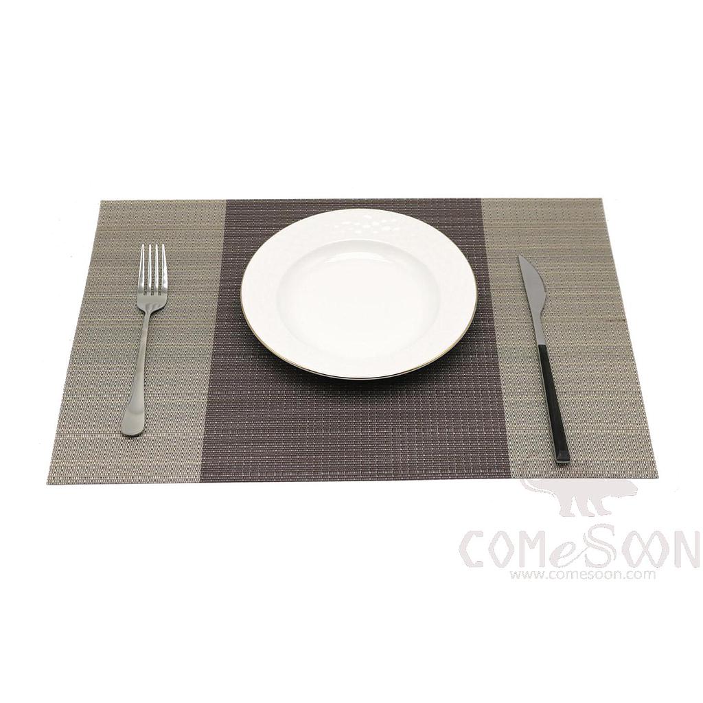 Pvc Placemat, Brown Gradient