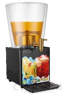 Refrigerated Beverage Machine,SS,10L,Black