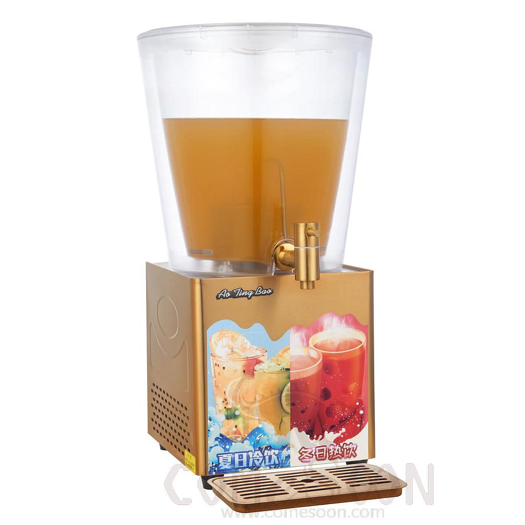 Refrigerated Beverage Machine,SS,10L,Champagne Gold