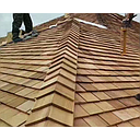 Wooden Roofing, Red Cedar, L45.5 * W15.3 * H (0.25-1.5) Cm , Shingle Wood