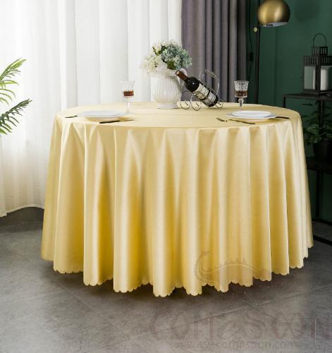 Table Skirting, Tribute Satin, D290cm