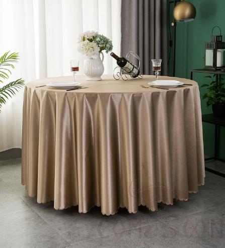 Table Skirting, Tribute Satin, D290cm