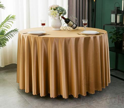 Table Skirting, Tribute Satin, D290cm