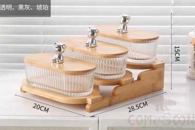 Glass Snack Plate