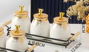 Sealed Jars,White
