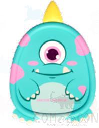 Little Monster Water Spray Mat,180*130cm