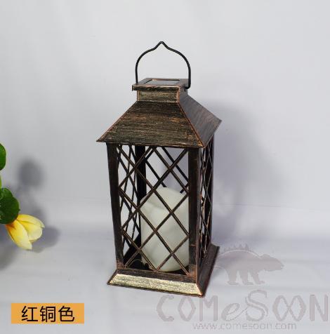 Solar Palace Lamp, Plastic, 4*14*34.5cm
