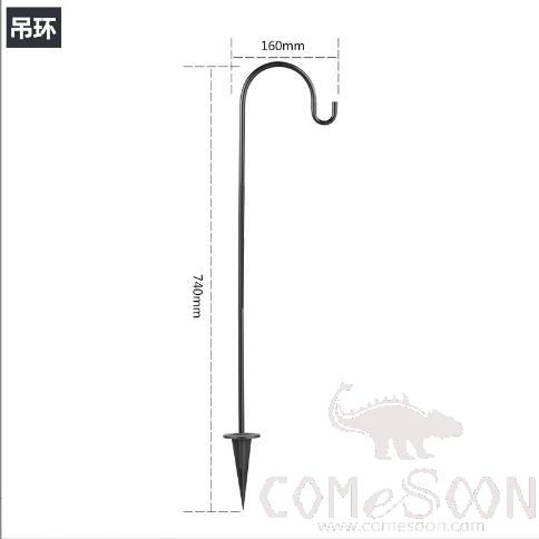 Hanging Ring Accessories,Abs,16*74cm