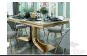 Dinning Table，Stainless Steel，200*100*75cm