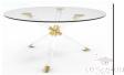 Dinning Table，Stainless Steel，Φ130*75cm