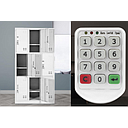9-Door Locker, 1.3Mm Cold Rolled Steel, H180*W90*39Cm