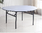 Foldable Round HPL Finishing Table / Banquet Table,D1500*H760mm