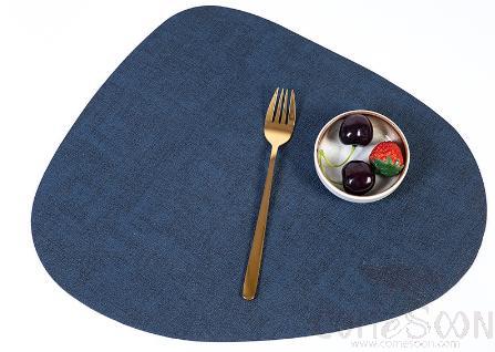 Fabric Teardrop Table Runner, PU, L42.5*W34cm