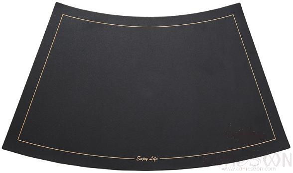 Single Color Scalloped Edge Table Runner, PU, L51*W32cm