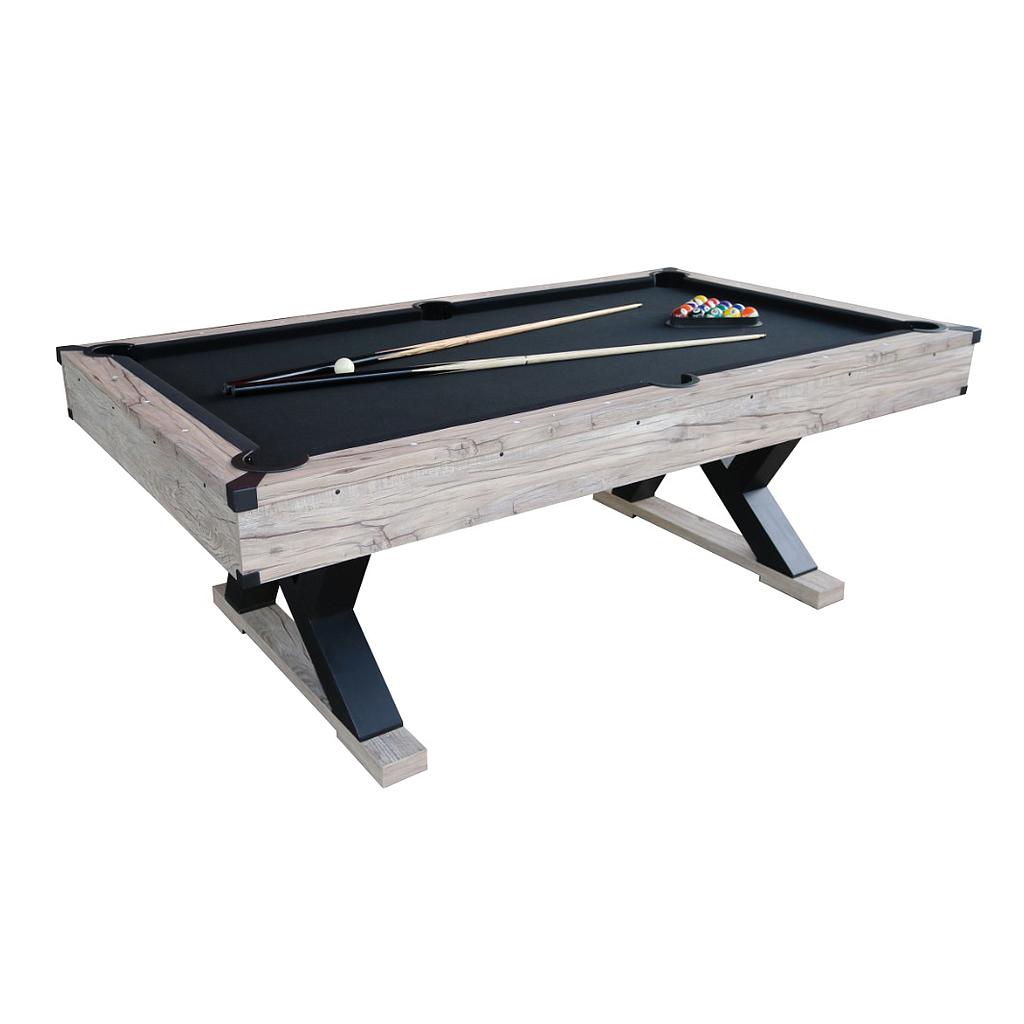 Billiard Table，MDF，214*120*78.6cm，Black，Only For Indoor Use