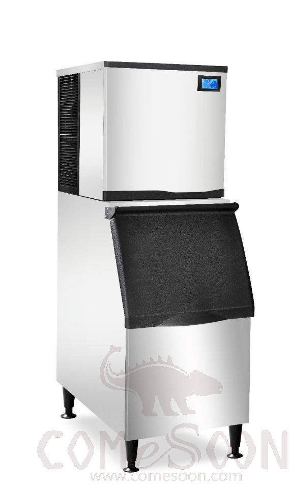 Ice Cube Machine, 1340W, 760*890*1640mm, Ice Production (lb/24hr): 500 lb=227 kg;