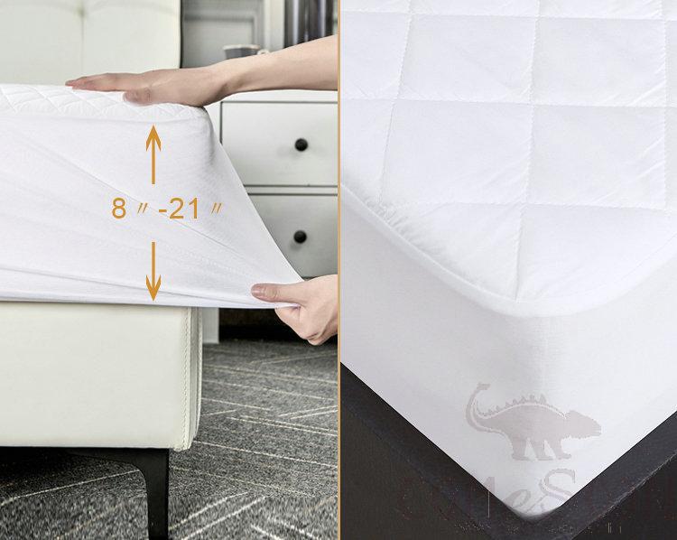 Mattress Protector With Pur Coating,PES,180*200 cm