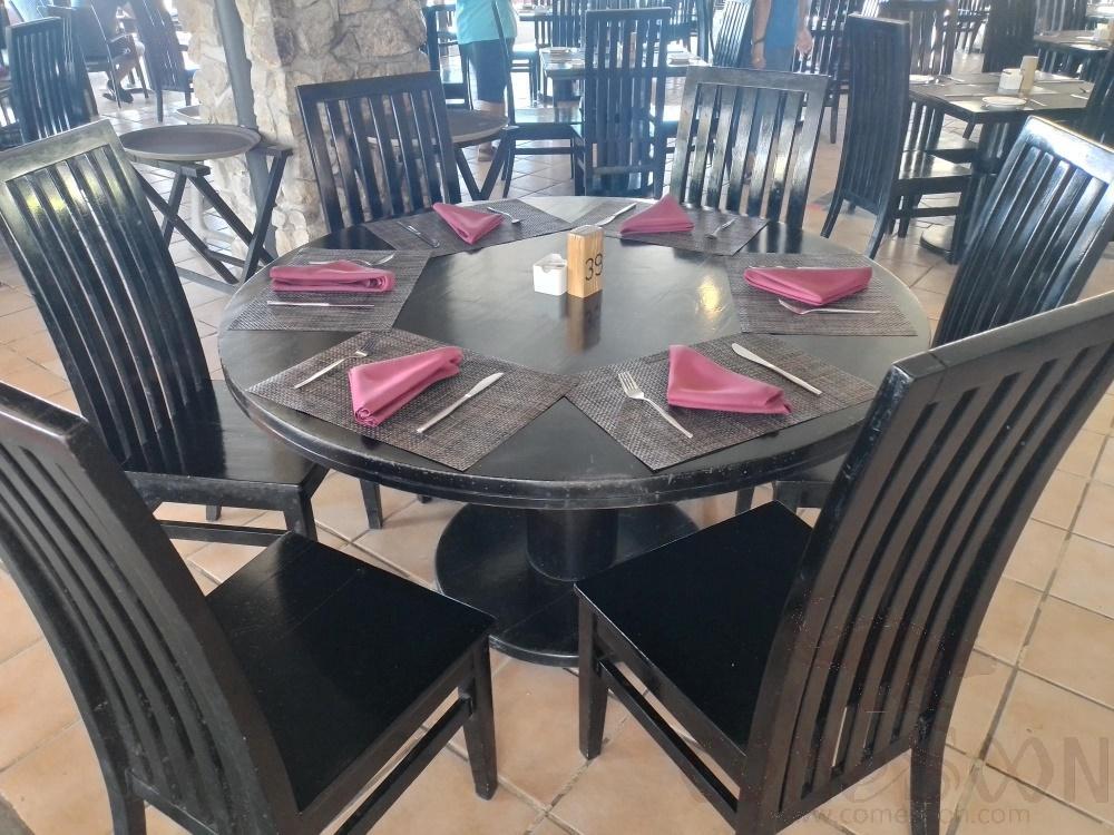 Round Table For 6, Teak, L120*W75Cm