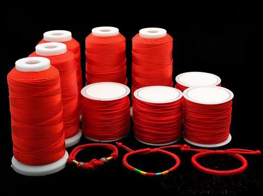 Red Braided Rope, 50m