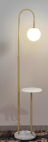 Floor Lamp, Hardware + Woodwork, Φ30*H(155-170)Cm