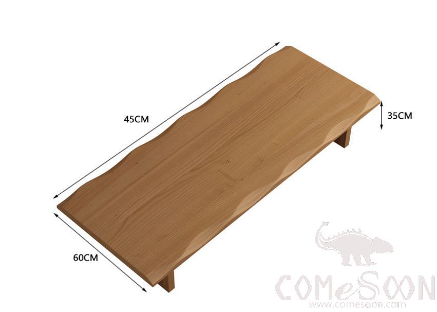 Lounge Table, Solid Wood, 120*60*35Cm
