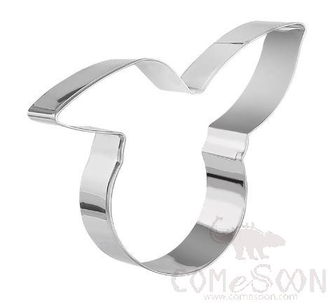 Cookie Cutter, SUS 430, Bunny with folded ears