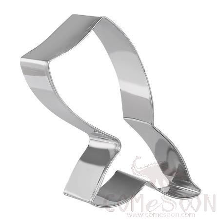 Cookie Cutter, SUS 430, Fish Tail