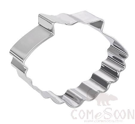 Cookie Cutter, SUS 430, Seashell