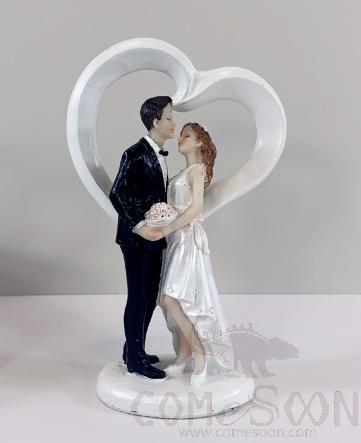 Wedding Decoration, Resin, 8.5*11.5Cm