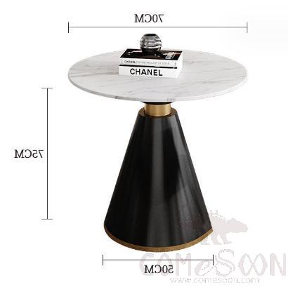 Coffee Table, Rock Slab, D70*H75Cm