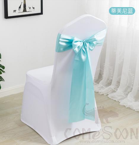 Chair Cover Band,Tiffany Blue,14*275Cm