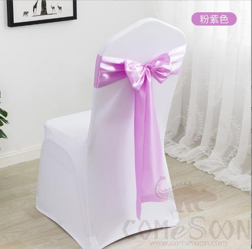 Chair Cover Band,Pink Purple,14*275Cm