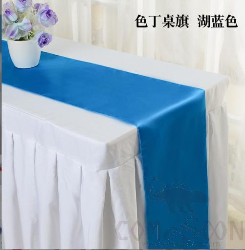 Table Runner, Lake Blue, 30*275Cm
