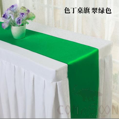 Table Runner, Emerald Green, 30*275Cm