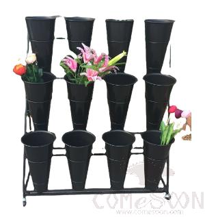 Flower Rack，Metal，100*65*150cm ，Only Shelf