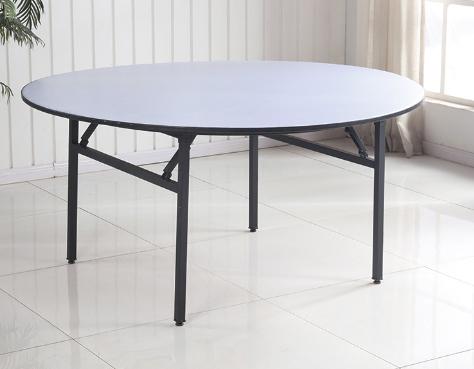 Foldable Round HPL Finishing Table / Banquet Table,D1500*H760mm