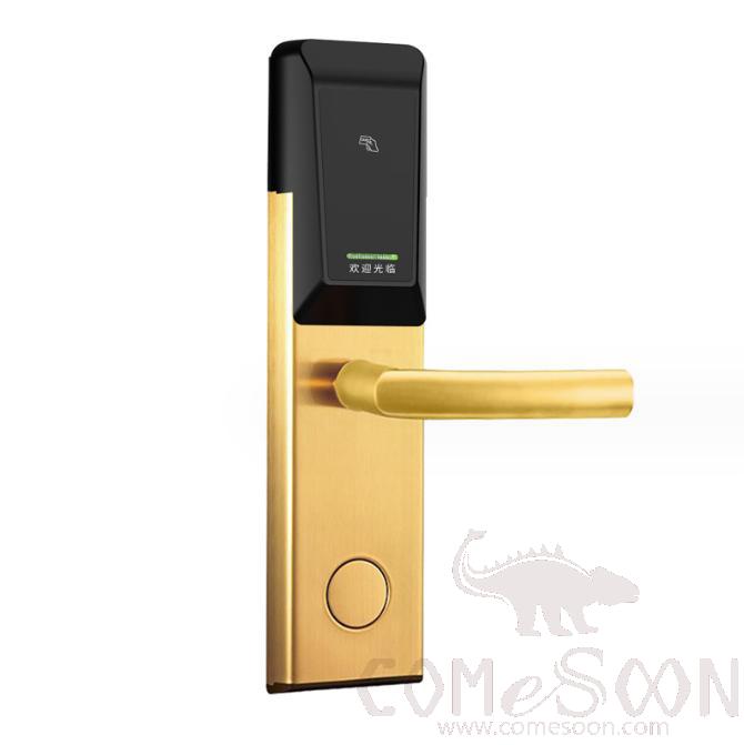 Hotel Sensor Lock B Style, Gold