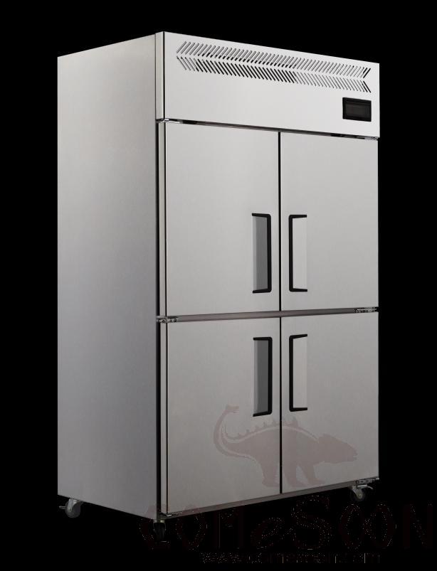 2/ 4 Doors Ventilated Upright Freezer, 1200 * 760 * 1960mm, 960L, -18~-5 °C &amp; 2~8°C