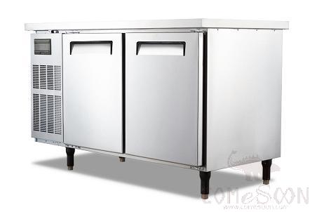2 Doors Under-counter Chiller, 1200 * 800 * 800mm, 231L, 2~8 ℃