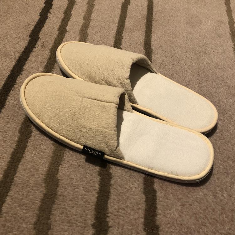 Slippers, Burlap