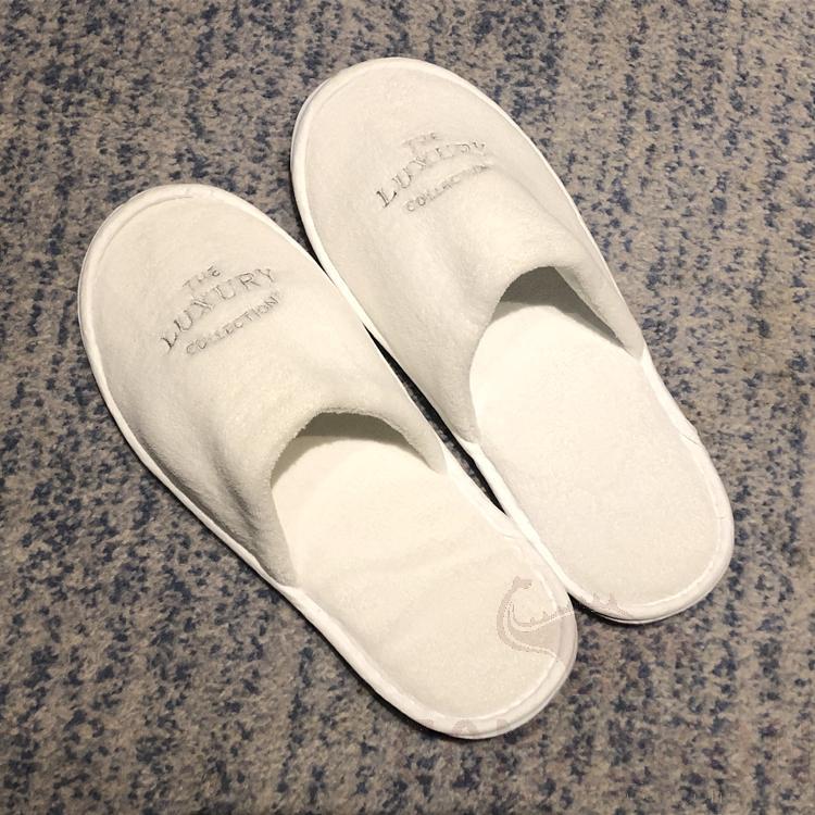 Slippers, Coral Velvet